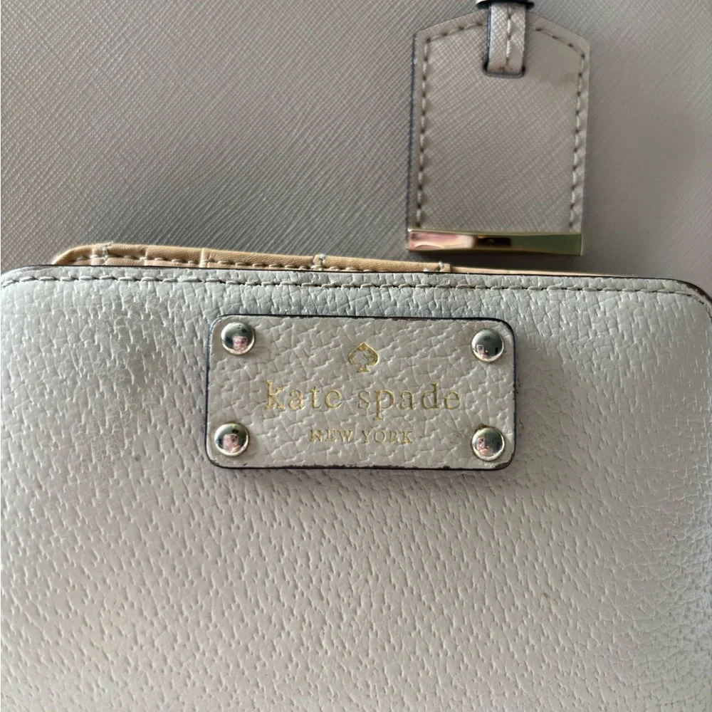 Kate Spade Taupe Candace Cameron Street Bag + Wallet - Picture 3 of 7